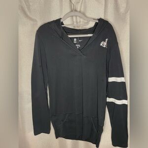 OFFICIAL NFL NIKE TEAM LOGO WOMAN'S "SUPER BOWL XLVIII" BLK HOOD SWEAT XL‍‍‍﻿﻿﻿﻿